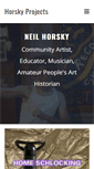 Mobile Screenshot of horskyprojects.com